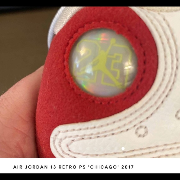 Air Jordan 13 Retro PS 'Chicago' 2017 Size 13C - Picture 7 of 8